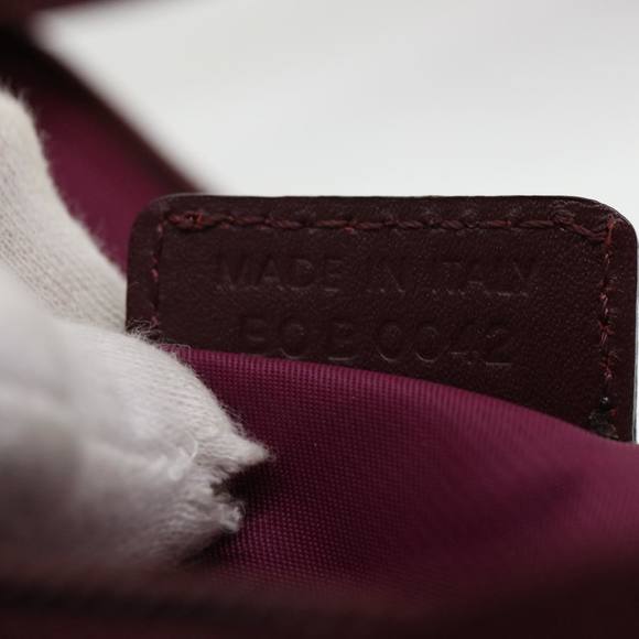 Christian Dior Trotter Canvas Shoulder Bag Red Auth rd4635 - Picture 12 of 16